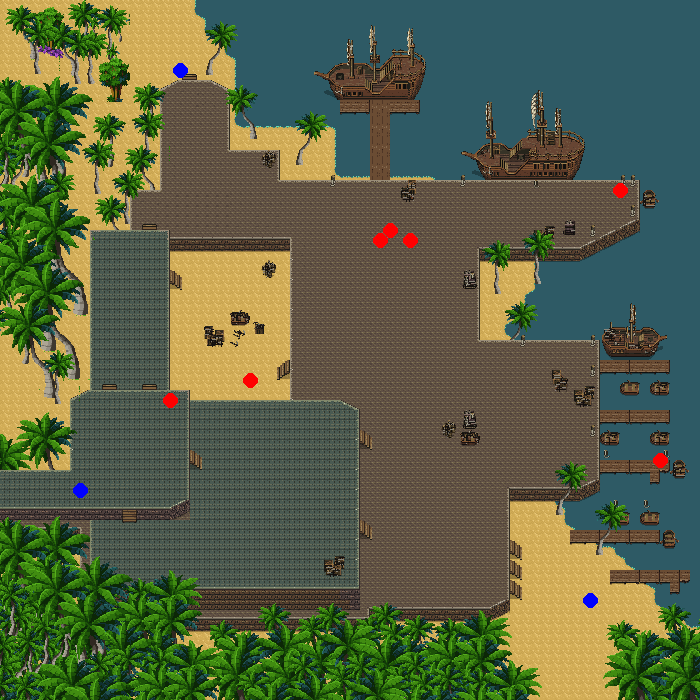Map: Ray Beach (The Harbour)