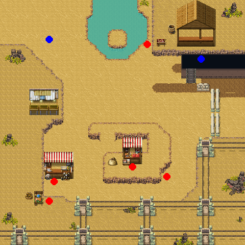 Map: Desert Market