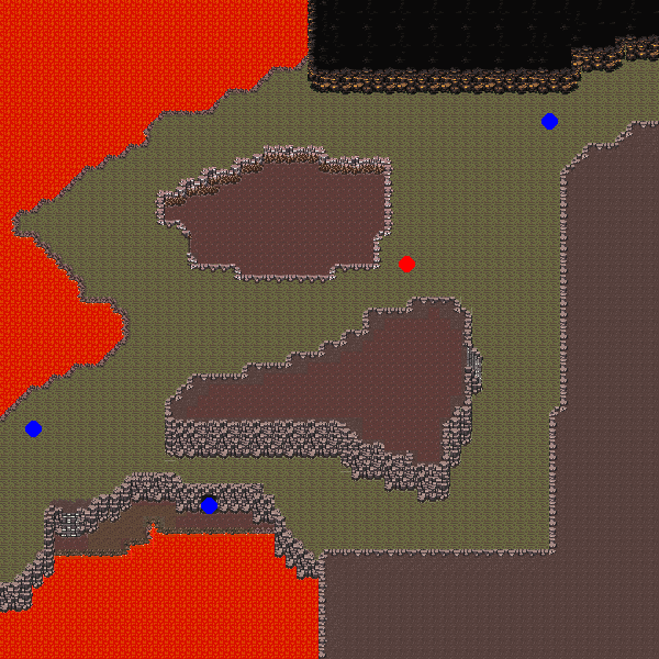 Map: Fire Cave Bed