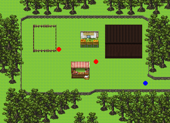 Map: In town concert