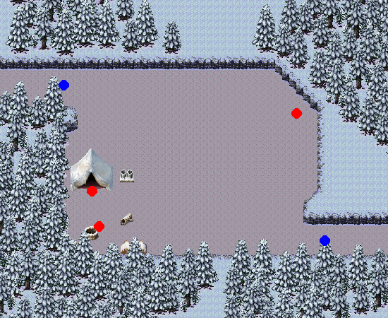 Map: Bone Cold Road