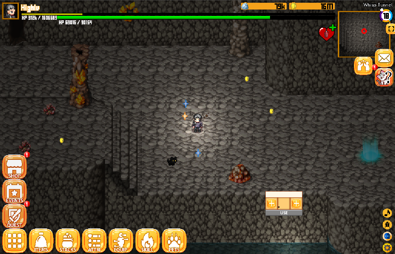 Browser RPG Game