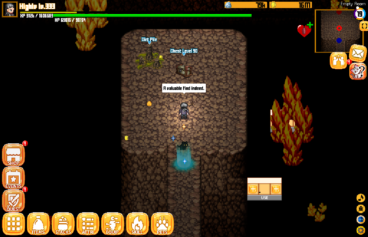 Browser RPG Game