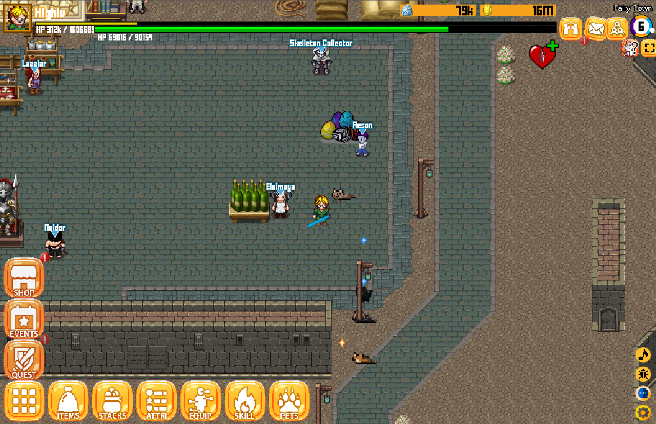 Casual MMORPG