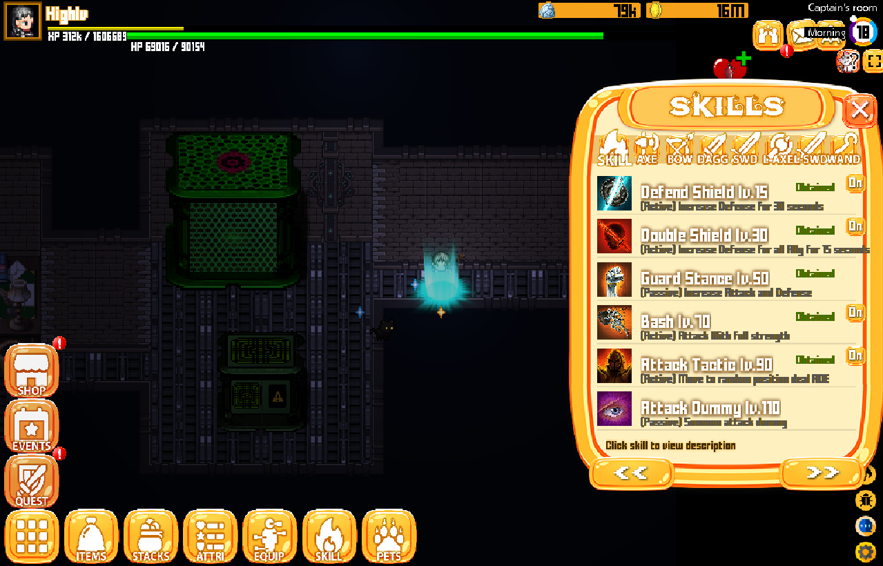 Pixel-art Online Game