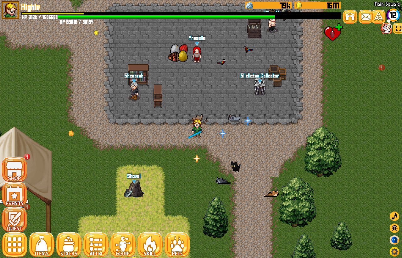 Top-Down MMORPG
